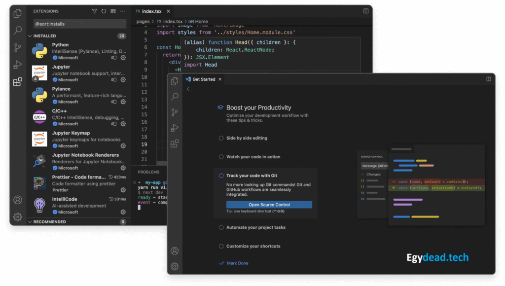 تحميل فيجوال ستوديو Microsoft Visual Studio مجانا [2022]