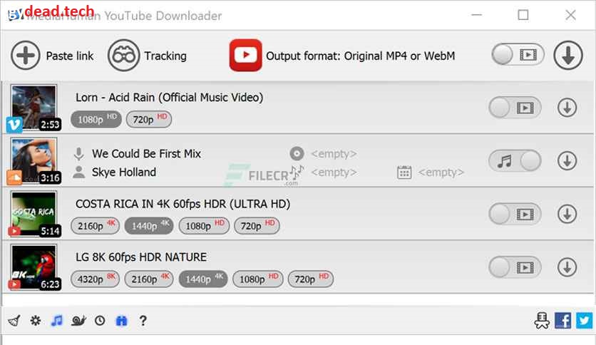 تحميل MediaHuman YouTube Downloader 3.9.17 للكمبيوتر مجاناً
