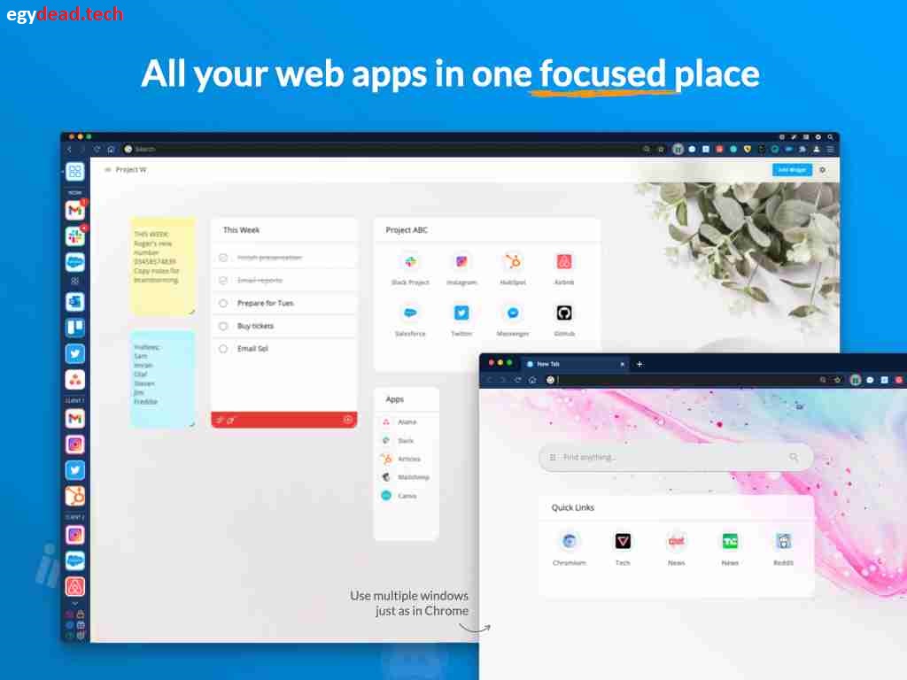 تحميل Wavebox Browser 10.141.33.2 كامل للكمبيوتر مجانا