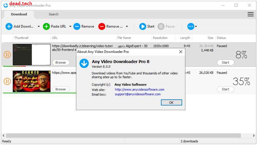 تحميل برنامج Any Video Downloader Pro 9.6.2 كامل مجانا